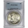 Image 3 : 1885 MORGAN SILVER DOLLAR