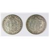 Image 1 : 1884-O AND 1884-S MORGAN SILVER DOLLARS