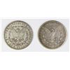 Image 2 : 1884-O AND 1884-S MORGAN SILVER DOLLARS
