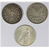 Image 2 : (3) SILVER DOLLARS