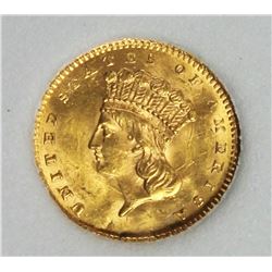 1861 GOLD DOLLAR