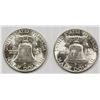 Image 2 : ROLL OF 1949-P FRANKLIN HALVES