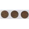 Image 2 : (3) LINCOLN CENTS