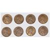 Image 1 : (8) LINCOLN CENTS