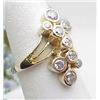 Image 1 : Ladys 14kt yellow gold bezel set diamo