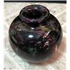 Image 1 : Turned and dyed stone vase standing 3 1