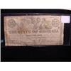 Image 1 : 1863  25 Cent The State of Georgia De