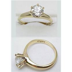 Ladys diamond ring European Cut  appro