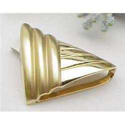 14kt yellow gold slide pendant 12.0gr