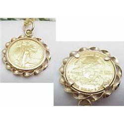 1/10 oz Gold American Eagle coin in a 1