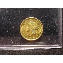 1849-O $1.00 Liberty Gold Coin  - Type 
