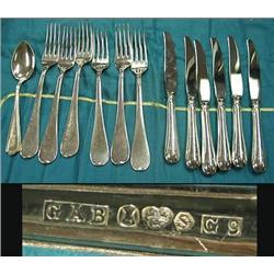 Lot of 9.5oz Danish Sterling consisting