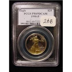 1990 1/2 Oz. Proof Gold  American Eagle