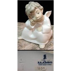 Lladro #4539 Angel Thinking no box, n