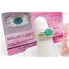 Image 1 : Ring oval emerald 2.07Ct  and pave diam
