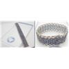 Image 1 : Bracelet sapphire and diamond containin