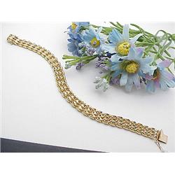 Bracelet 14kt yellow gold  15.0gr 7