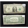 Image 1 : 1977 $1.00 FR Currency Error - Gutter F