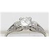 Image 1 : Diamond ring center stone approx 1/2Ct 