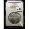 Image 1 : 1878-CC Morgan Silver Dollar  NGC  MS 6