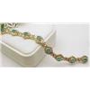 Image 1 : Bracelet emerald 4.06Ctw and diamond 7.