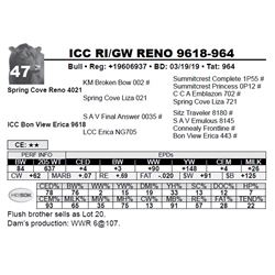 ICC RI/GW RENO 9618-964