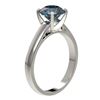 Image 3 : 2.04 ctw Intense Blue Diamond Ring 10K White Gold - REF-405W2H - SKU:36558
