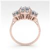 Image 3 : 2 ctw VS/SI Princess Diamond 14K Rose Gold - REF-439M5F - SKU:29624