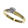 Image 1 : 0.50 ctw H-SI/I Diamond Ring 10K Yellow Gold - REF-54R2K - SKU:32954