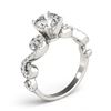 Image 3 : 1.40 ctw VS/SI Diamond Solitaire Ring 14K White Gold - REF-272V2Y - SKU:25706