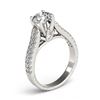 Image 3 : 1.61 ctw VS/SI Diamond Ring 14K White Gold - REF-311X6R - SKU:25945
