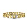 Image 1 : 13.88 ctw Citrine & Diamond Bracelet 14K Yellow Gold - REF-168R2K - SKU:45751