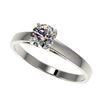 Image 1 : 0.78 ctw H-SI/I Diamond Ring 10K White Gold - REF-97K5W - SKU:36482