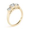 Image 3 : 0.50 ctw VS/SI Diamond 3 Stone Ring 14K Yellow Gold - REF-46Y3X - SKU:25897