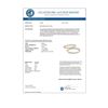 Image 4 : 6.75 ctw Diamond VS/SI 51 mm Hoop Earrings 14K Yellow Gold - REF-525Y2X - SKU:29196