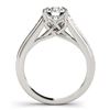 Image 2 : 1 ctw VS/SI Diamond Solitaire Ring 14K White Gold - REF-92Y4X - SKU:25349