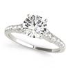 Image 2 : 0.92 ctw VS/SI Diamond Solitaire Ring 14K White Gold - REF-92W7H - SKU:25343