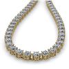 Image 2 : 33 ctw SI Diamond Necklace 14K Yellow Gold - REF-5280X2R - SKU:35602