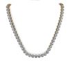 Image 3 : 33 ctw SI Diamond Necklace 14K Yellow Gold - REF-5280X2R - SKU:35602