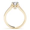 Image 2 : 1.50 ctw VS/SI Diamond Solitaire Ring 14K Yellow Gold - REF-275W9H - SKU:25378