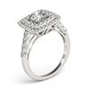 Image 3 : 2.05 ctw VS/SI Diamond Solitaire Halo Ring 14K White Gold - REF-312M5F - SKU:24950