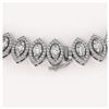 Image 3 : 26.11 ctw Marquise Diamond Necklace 18K White Gold - REF-2240M2F - SKU:42956