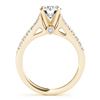 Image 2 : 1 ctw VS/SI Diamond Ring 14K Yellow Gold - REF-81F2N - SKU:25483