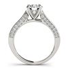 Image 2 : 1.35 ctw VS/SI Diamond Solitaire Ring 14K White Gold - REF-153A2V - SKU:25370