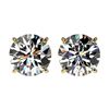 Image 1 : 2.50 ctw H-SI/I Diamond Stud Earrings 10K Yellow Gold - REF-435Y2X - SKU:33102