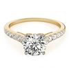 Image 1 : 0.75 ctw VS/SI Diamond Solitaire Ring 14K Yellow Gold - REF-56M6F - SKU:25342