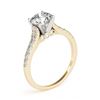 Image 3 : 0.75 ctw VS/SI Diamond Solitaire Ring 14K Yellow Gold - REF-56M6F - SKU:25342
