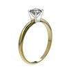 Image 3 : 0.55 ctw H-SI/I Diamond Ring 10K Yellow Gold - REF-58X5R - SKU:36377