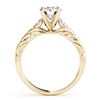 Image 2 : 0.95 ctw VS/SI Diamond Solitaire Ring 14K Yellow Gold - REF-132H3M - SKU:25384