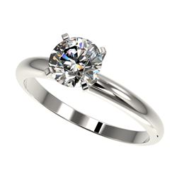 1.27 ctw H-SI/I Diamond Ring 10K White Gold - REF-240Y2X - SKU:36423